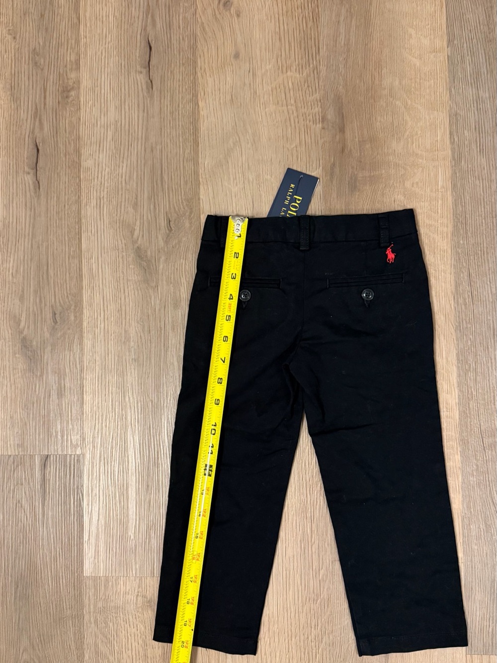 Polo Ralph Lauren Toddler Boys Black Chino Pants 2/2T NWT - Picture 8 of 11